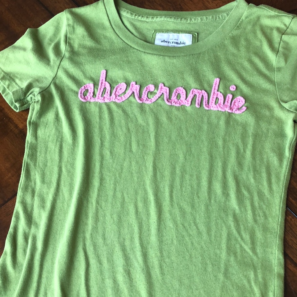 Abercrombie green T-shirt